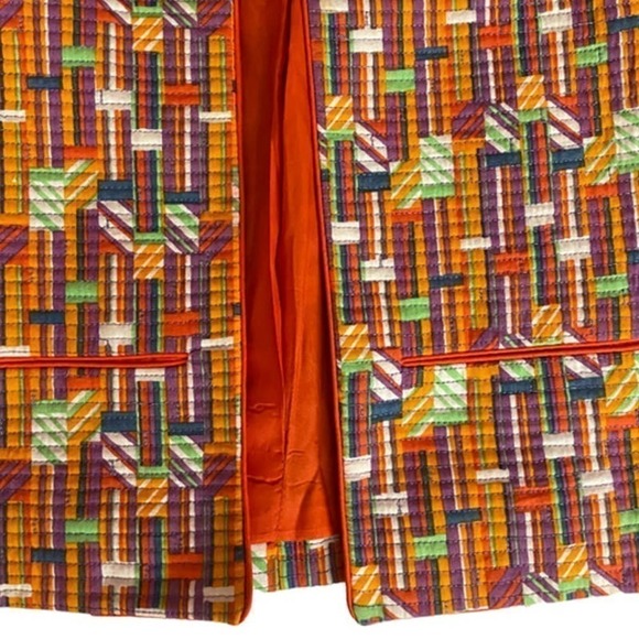 𝅺del Ann's Dallas Graphic Vintage 90's Blazer Size S - Picture 7 of 12